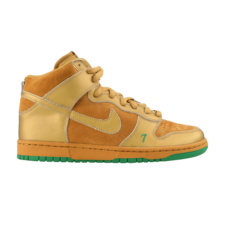 Nike Dunk High Pro SB 'Lucky' — Wheat/Metallic Gold