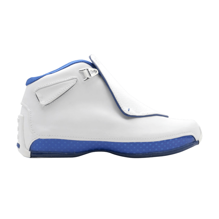 Air Jordan 18 OG GS 'White Sport Royal' 2003 — White/Metallic Silver/Sport Royal
