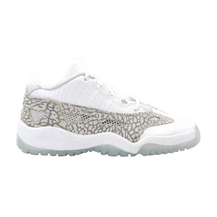 Air Jordan 11 Retro Low — White/Cobalt-Zen Grey