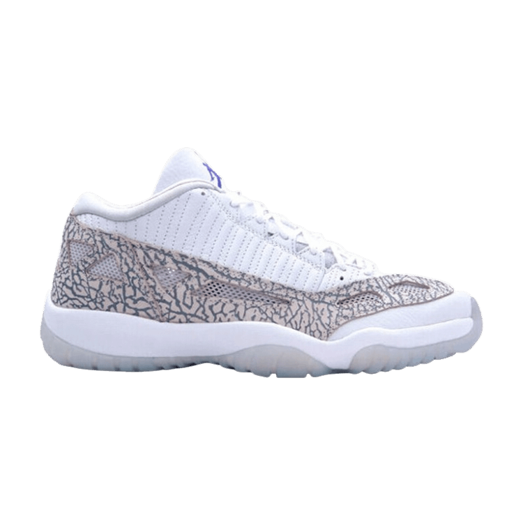 Air Jordan 11 Retro Low IE 'Cobalt' 2015 — White/Cobalt-Zen Grey-Cement Grey