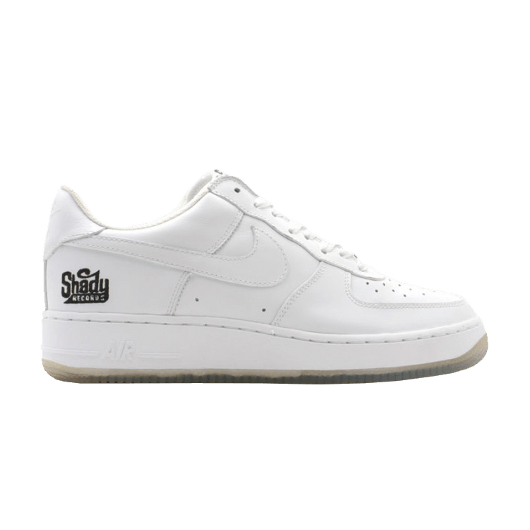 Nike Air Force 1 'Shady Records' — White/White (Shady Records)