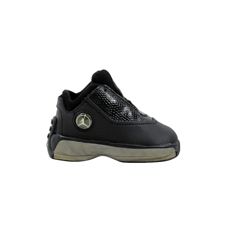 Air Jordan 18 OG Low TD 'Black Chrome' — Black/Chrome/Metallic Silver