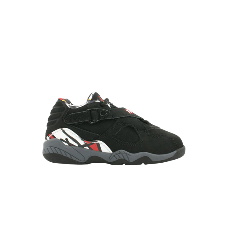 Air Jordan 8 Retro Low PS 'Playoff' — Black/True Red-Del Sol
