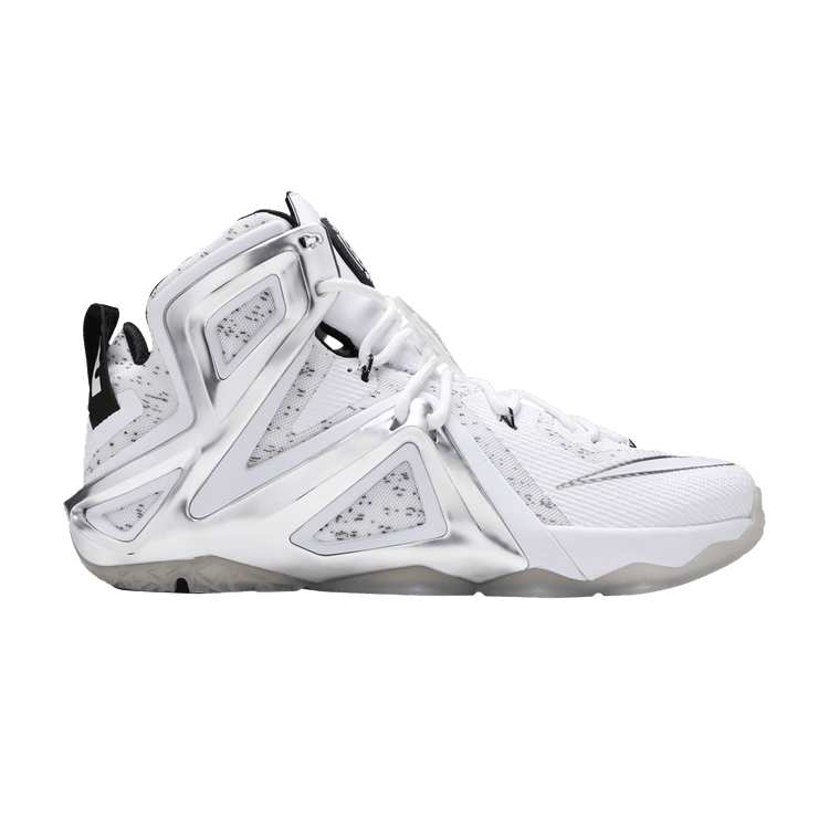 Pigalle x NikeLab LeBron 12 Elite 'Pigalle' — White/Pure Platinum