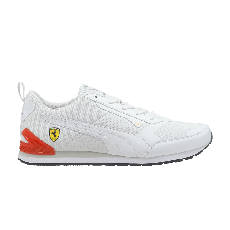 Scuderia Ferrari x Puma Track Racer 'White Rosso Corsa' — White/White/Rosso Corsa