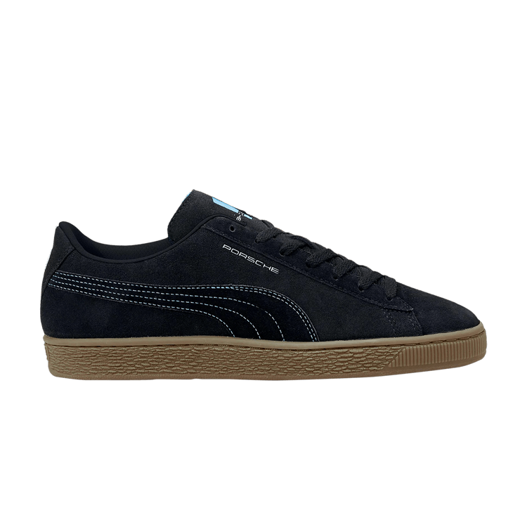 Puma Porsche Legacy x Suede 'Black Gum' — Black/Gum