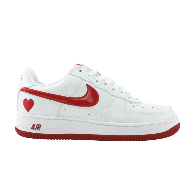 Nike Wmns Air Force 1 — White/Varsity Red (V Day)