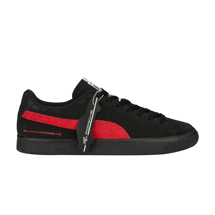 Porsche x Puma RS 2.7 Suede '50th Anniversary - Black Ski Patrol' — Black/Ski Patrol
