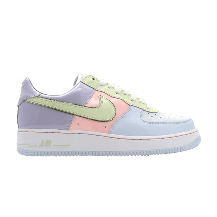Nike Air Force 1 'Easter' — Titanium/Lime Ice/Storm Pink