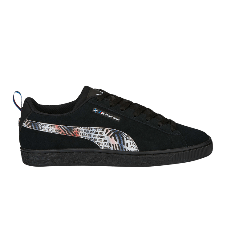Puma BMW Motorsport x Suede Classic 'Black' — Black/Black/White
