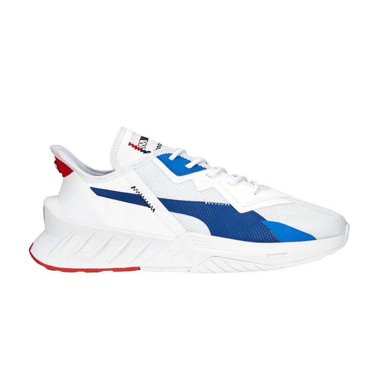 BMW Motorsport x Puma Maco SL 'White Cool Cobalt' — White/Cool Cobalt/Pop Red