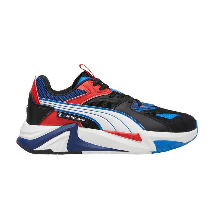 BMW M Motorsport x Puma Wmns RS-Puls 'Black Cool Cobalt Red' — Black/Cool Cobalt/Pop Red