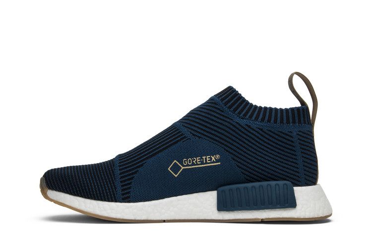 Sneakersnstuff x adidas NMD_CS1 Primeknit Gore-Tex 'Blue Night' — Blue Night/Core Black/Cardboard