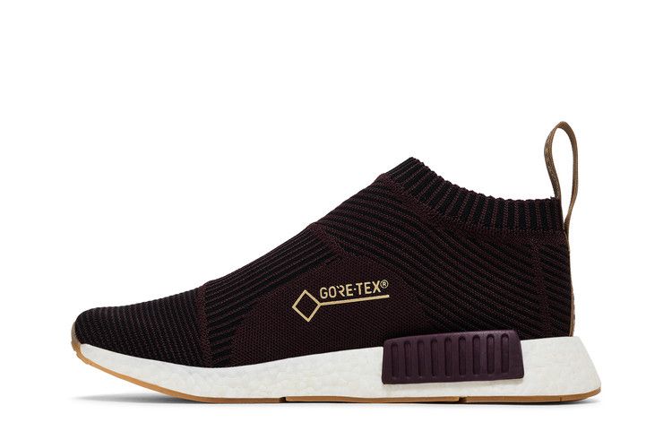 Sneakersnstuff x adidas NMD_CS1 Primeknit Gore-Tex 'Burgundy' — Dark Burgundy/Core Black/Cardboard
