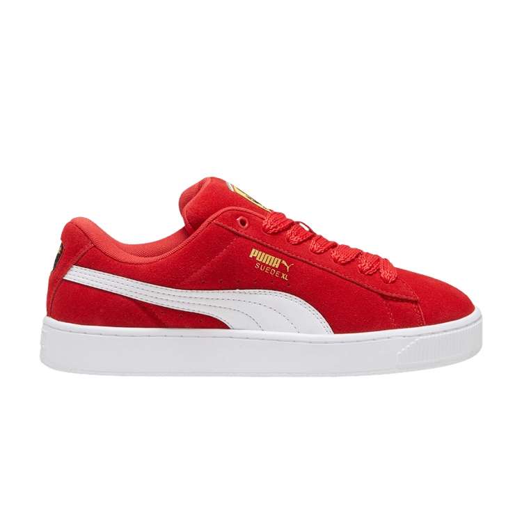 Scuderia Ferrari x Puma Suede XL 'Rosso Corsa White' — Rosso Corsa/White
