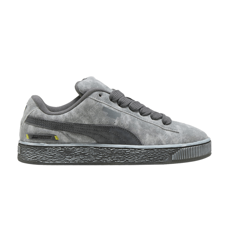 Scuderia Ferrari x Puma Suede XL 'Desert Sun Pack - Black' — Desert Black/Grey
