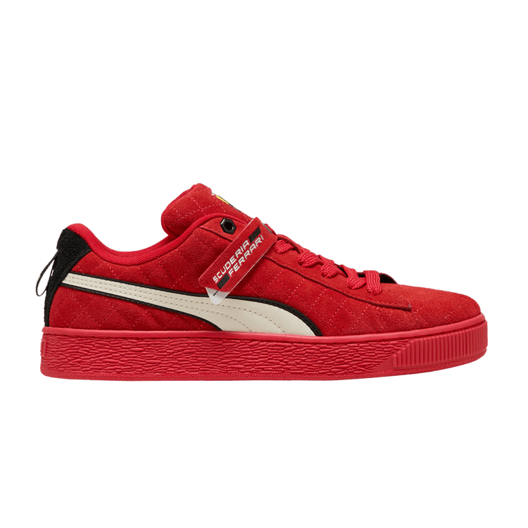 Scuderia Ferrari x Puma Suede XL 'Hero - Rosso Corsa' — Rosso Corsa/Warm White