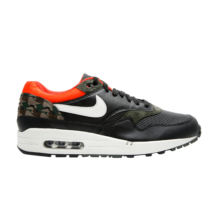 Nike Air Max 1 'Friendly Football Pack' — Black/Light Bone/Engine/Dark Army