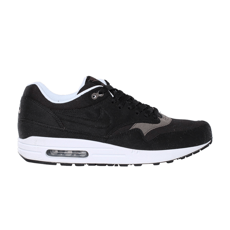 Nike Air Max 1 'Black Smoke' — Black/Black/Smoke/White