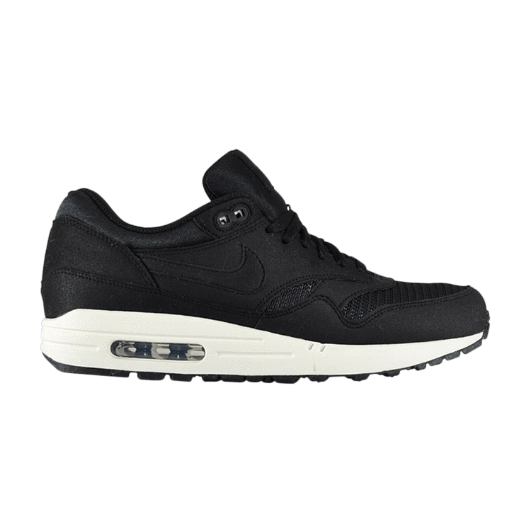 Nike Air Max 1 'Black Sail' — Black/Black/Sail