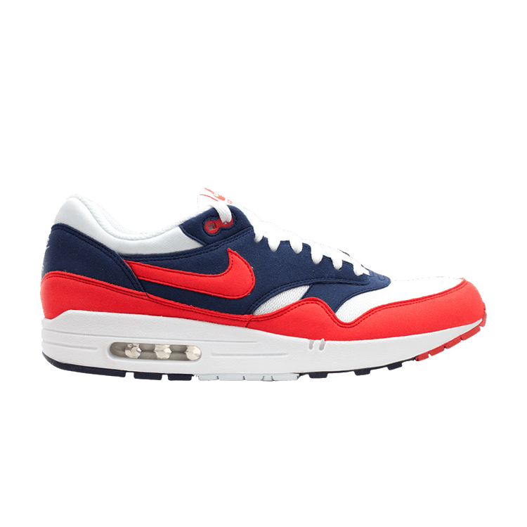 Nike Air Max 1 'Midnight Navy Red' — Midnight Navy/Action Red/White/Neptune Blue
