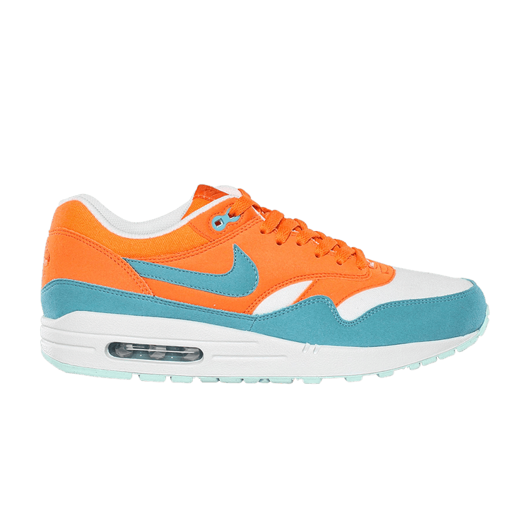 Nike Air Max 1 'Mandarin Mineral Blue' — Bright Mandarin/Mineral Blue