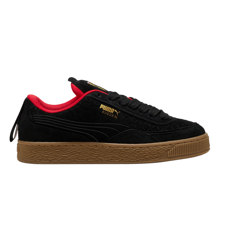 Scuderia Ferrari x Puma Suede XL 'Black Rosso Corsa' — Black/Rosso Corsa