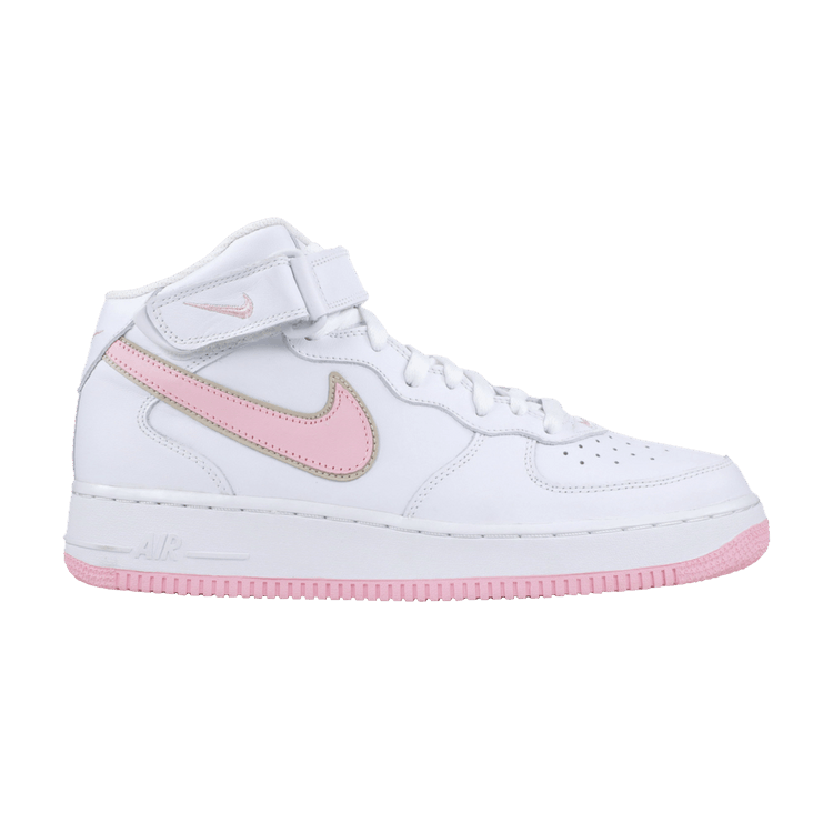 Nike Wmns Air Force 1 Mid 'White Shy Pink' — White/Shy Pink/White