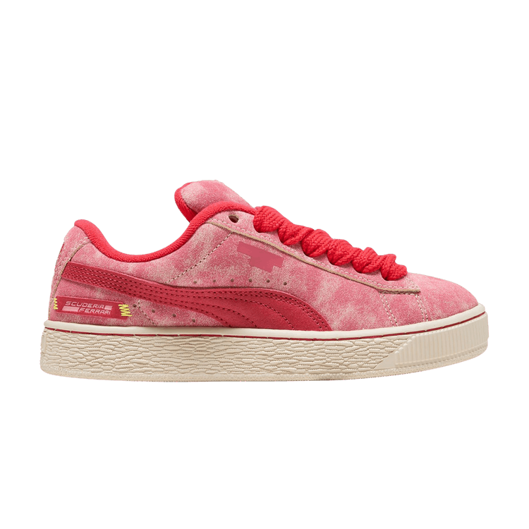 Scuderia Ferrari x Puma Suede XL Big Kid 'Desert Sun Pack - Rosso Corsa' — Rosso Corsa/Alpine Snow