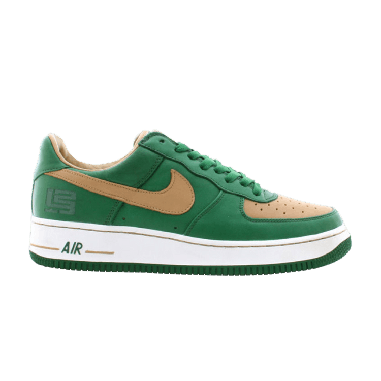 Nike Air Force 1 Premium 'LeBron' — Foliage/Jersey Gold