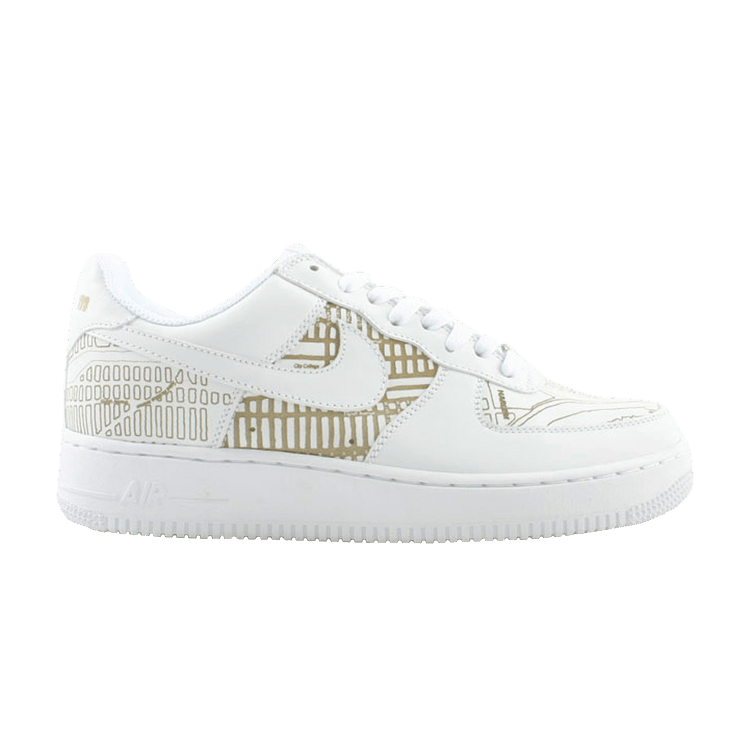 Nike Air Force 1 Premium 'Harlem' — White/White (Harlem)