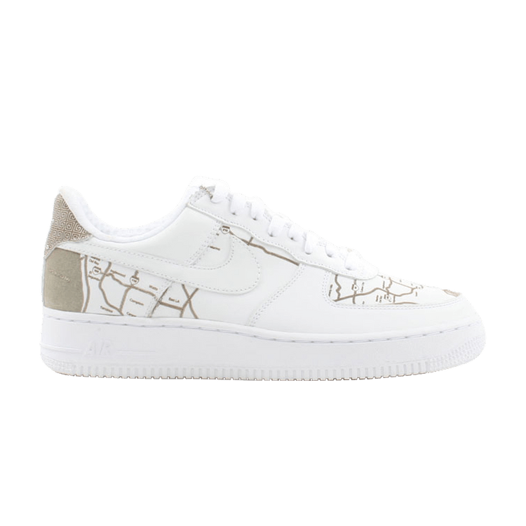 Nike Air Force 1 Premium 'L.A. Mr.Cartoon' — White/White(La)