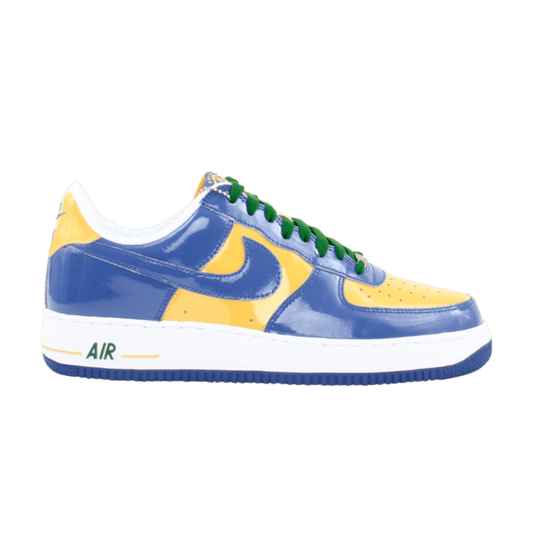 Nike Air Force 1 Premium 'Brazil World Cup' — Varsity Royal/Varsity Royal-Varsity Maize-Classic Green