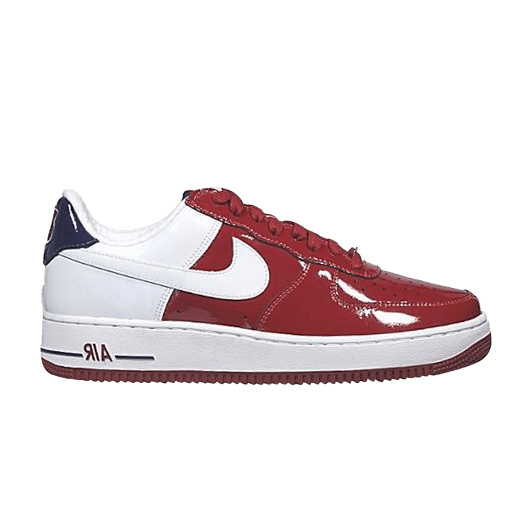 Nike Air Force 1 Premium 'Lebron' — Team Red/White-Midnight Navy