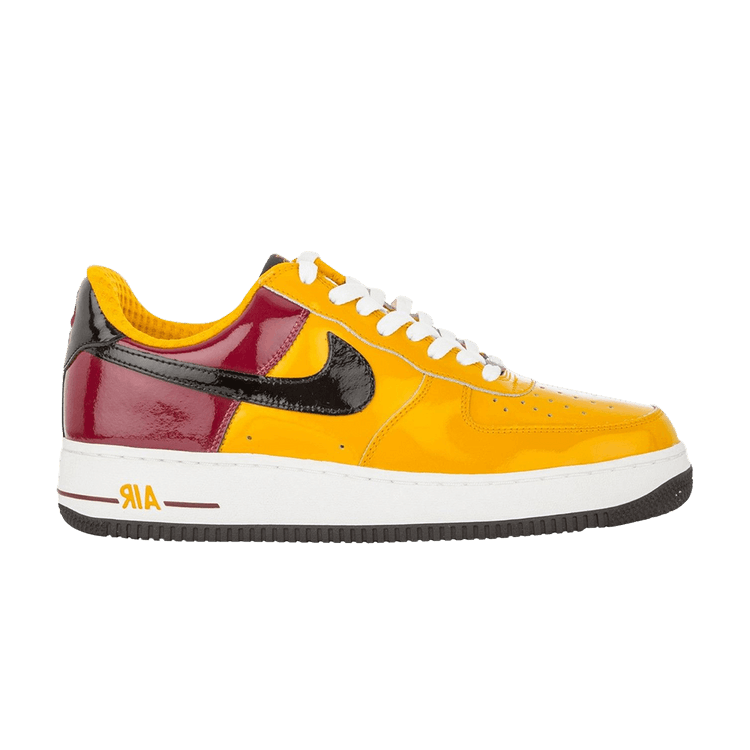 Nike Air Force 1 Premium 'Portugal World Cup' — Gold Leaf/Black-Team Red-White