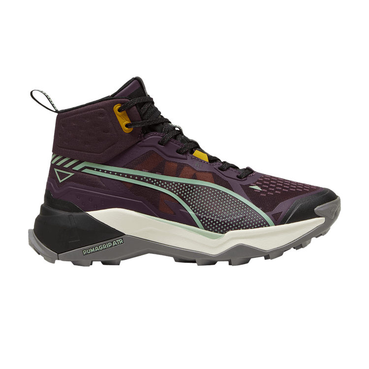 Puma Wmns Explore Nitro Mid 2 'Seasons - Midnight Plum Green Fog' — Midnight Plum/Green Fog/Black