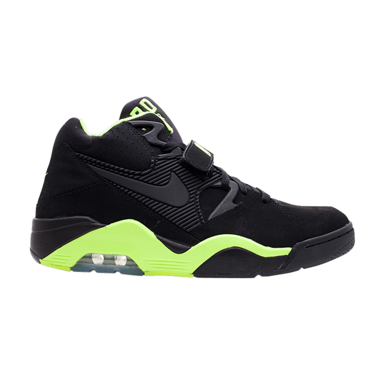 Nike Air Force 180 — Black/Black-Volt