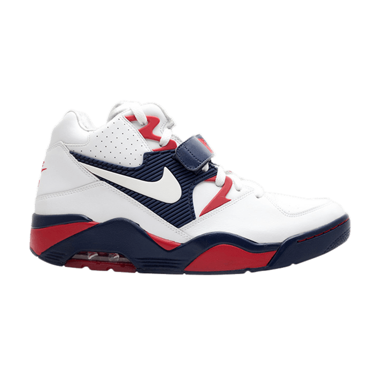 Nike Air Force 180 'Philly Cheese Steak' — White/Wht-Mdnght Nvy Vrsty Rd