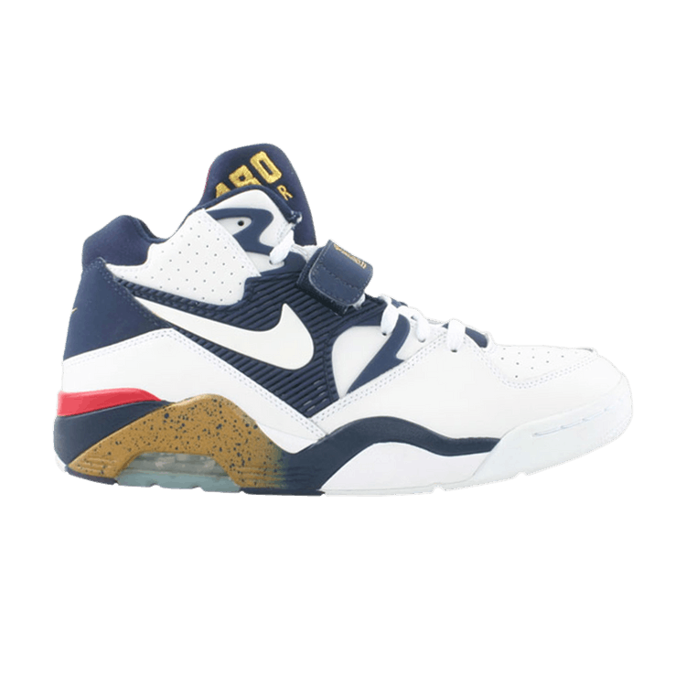Nike Air Force 180 'Olympic' — White/Midnight Navy/Team Red/Metallic Gold