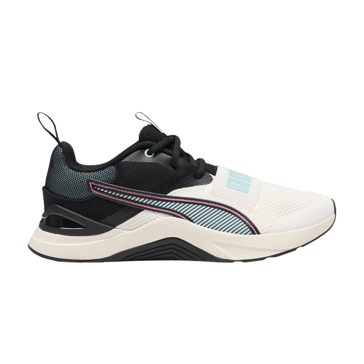 Puma Wmns Prospect 'White Black Turquoise Surf' — Warm White/Black/Turquoise Surf/Fast Pink