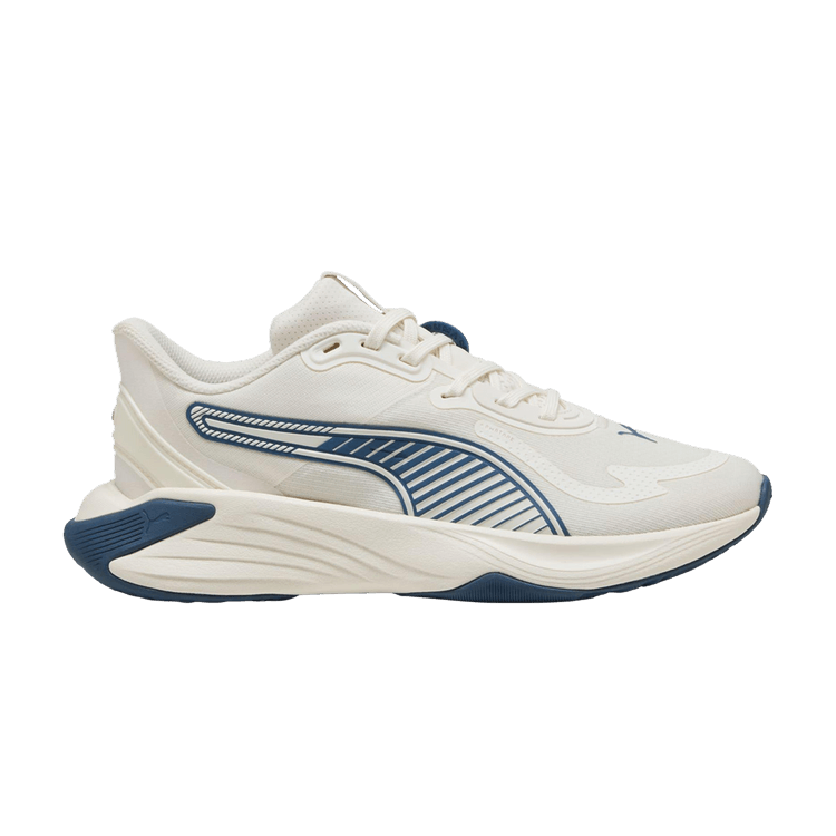 Puma Wmns PWR Hybrid 'Warm White Dark Indigo' — Warm White/Dark Indigo/Poised Pink