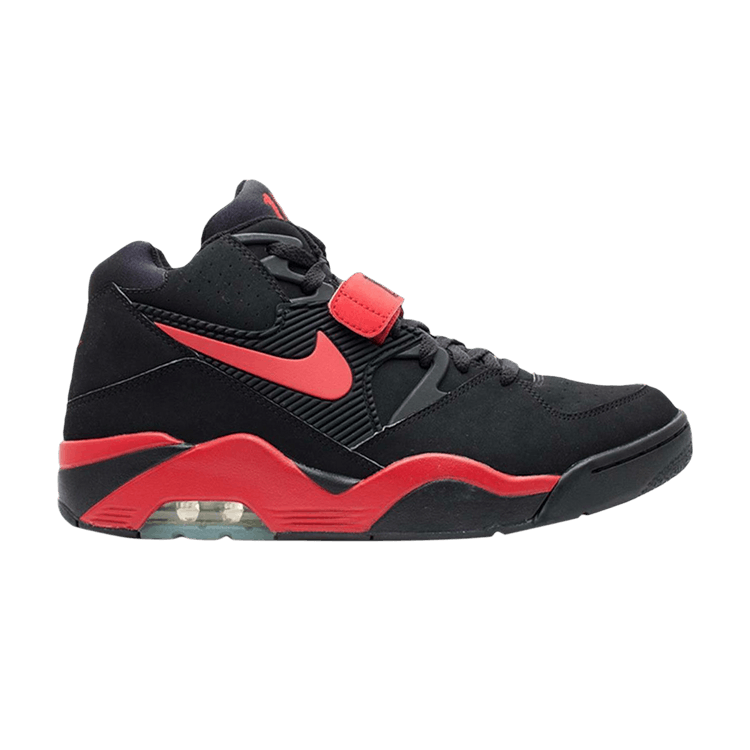 Nike Air Force 180 LE Mid GS 'Bred' — Black/Varisty Red