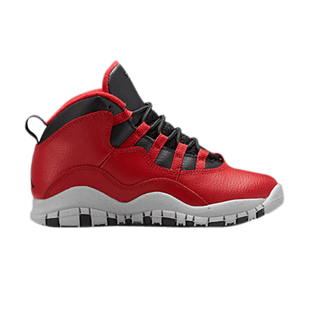 Air Jordan 10 BP 'Bulls Over Broadway' — Gym Red/Black/Wolf Grey