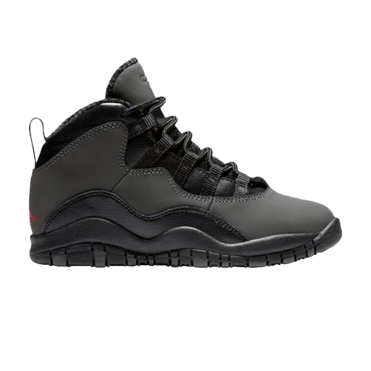 Air Jordan 10 Retro BP 'Shadow' — Dark Shadow/True Red-Black