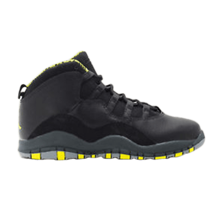 Air Jordan 10 Retro PS 'Venom Green' — Black/Venom Green-Cool Grey-Anthacrite