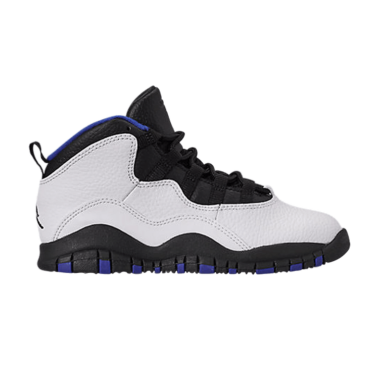 Air Jordan 10 Retro PS 'Orlando' — White/Black-Royal-Metallic Silver