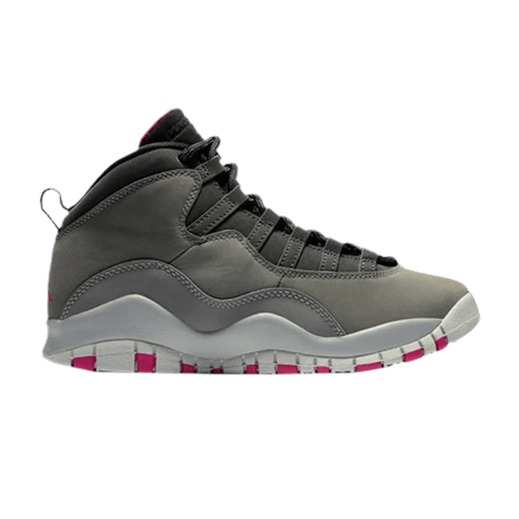 Air Jordan 10 Retro PS — white/ ice green-varsity red