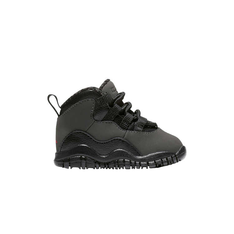 Air Jordan 10 Retro TD 'Shadow' — Dark Shadow/Black-True Red