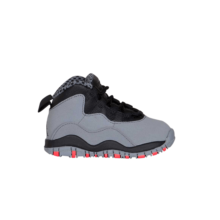 Air Jordan 10 Retro TD 'Cool Grey' — Cool Grey/Infrared/Black