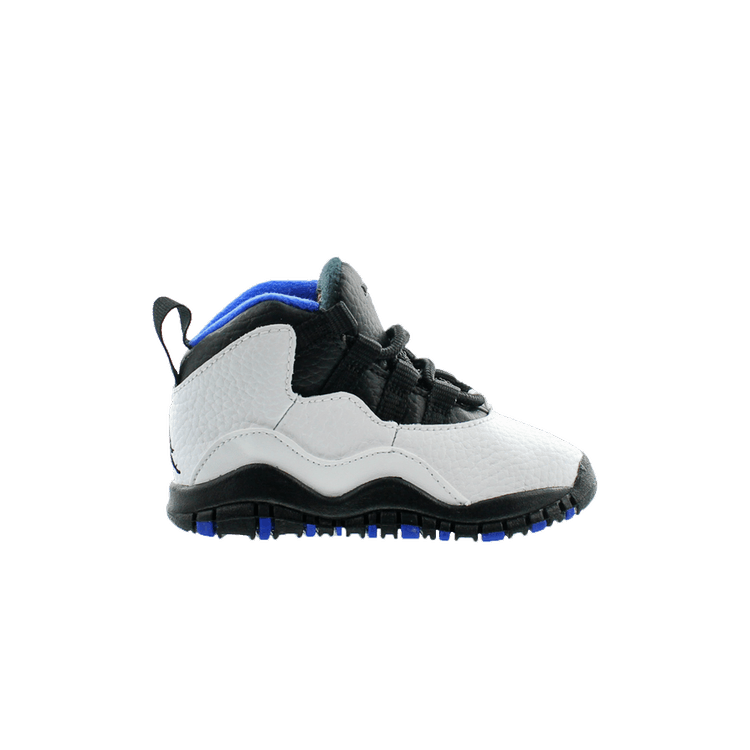 Air Jordan 10 Retro TD 'Orlando' — White/Black-Royal-Metallic Silver
